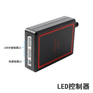 Ventas directas de fábrica, control remoto inalámbrico de un coche remolcado de cuatro 12LED en la lámpara de flash de ráfaga neta clip luces de advertencia intermitentes - Product Image 4