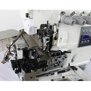 Nuovo tipo macchina da cucire industriale tagliacuci automatica ad altissima velocità a 4 fili - Product Image 6