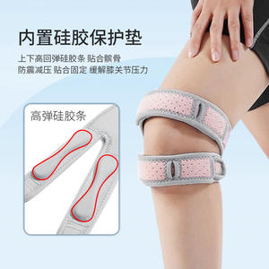 Genouillère HX30 unisexe respirante à compression pour la course, le basketball et la protection sportive - Product Image 5