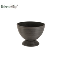 Pot de fleurs rond protection UV, objet décoratif, livraison gratuite