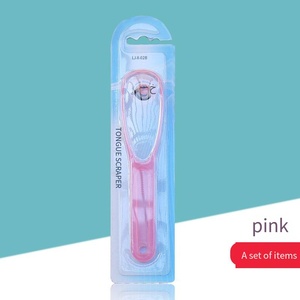 Raspador de lengua 2025, herramienta eficaz para eliminar el mal aliento, limpiador de lengua de plástico colorido - Product Image 4