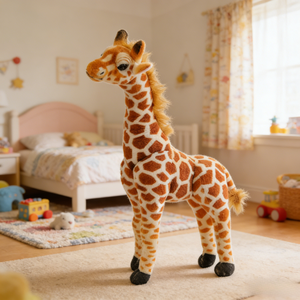 Jirafa Gigante de Peluche con Cuello Largo, 31-50cm de Altura - Regalo de Cumpleaños y Baby Shower para Adolescentes y Adultos - Product Image 2