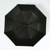 Fabricant Parapluie Paraguas avec logo personnalisé Parapluies automatiques 3 plis portables coupe-vent UV bon marché avec pochette