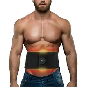 Groothandel Bescherming Intelligente Ems Shaping Beauty Belt Gym Fitness Massage Warm Paleis Riem Abs Oefening