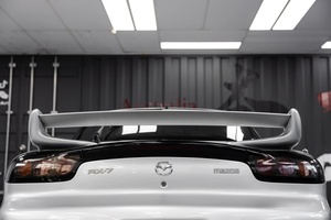 Pour <span class=keywords><strong>Mazda</strong></span> RX7 <span class=keywords><strong>FD</strong></span> FD3S Kouki aileron arrière aile 99 Spec série 6 7 FD3S RX7 aileron de coffre arrière en carbone - Product Image 4