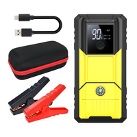 Démarreur de voiture CARSON, batterie externe portable d'urgence, 12V, multifonction, booster de batterie au lithium, lumière LED SOS, CE ROHS