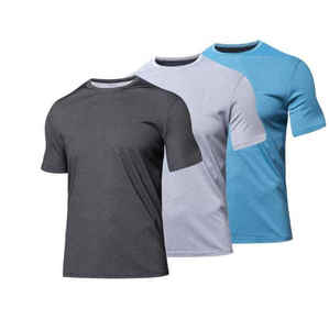 Camiseta Deportiva Personalizada de Cuello Redondo para Hombre, 100% Poliéster Hilado, MOQ Bajo - Product Image 1