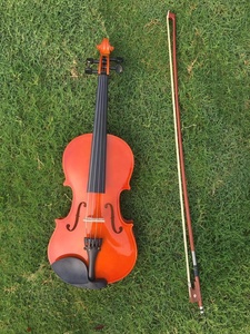 Violon professionnel en tilleul avec accessoires en bois multicolore 4/4 3/4 1/2 1/4 1/8 tailles populaires pour sa couleur - Product Image 4