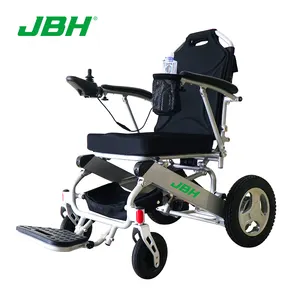 軽量アルミニウム車椅子障害者用ハンドサイクルパワー電動車椅子、拡張可能なフットレスト付き