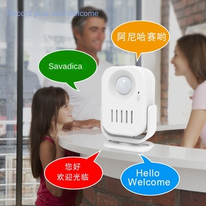 กริ่งประตูไร้สายบันทึกได้มีเซ็นเซอร์เสียงเตือน1080P กันน้ำจอแสดงผล OLED แอป Tuya แหล่งการค้าต่างประเทศโรงงาน - Product Image 2