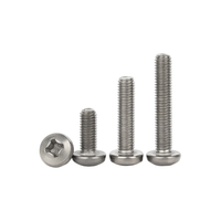 Vis en titane TA1 TA2 GB818 ISO7045 DIN7985, vis à tête cylindrique Phillips, alliage de titane pur M1 M1.2 M1.4 M1.6 M2 M2.5-M8