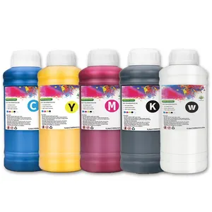 CoEarth Hersteller 5 Farben 1000ML wasserbasierte DTF-Pigment-Tinte für Epson XP600 L1800 L1805 P600 P800 DX5 4720 I3200 Drucker