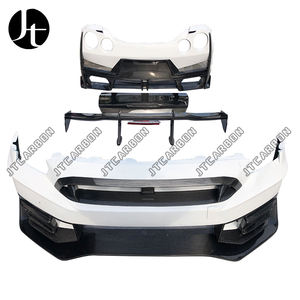 2024 Nismoสไตล์คาร์บอนไฟเบอร์ด้านหน้าด้านหลังกันชนด้านข้างกระโปรงด้านหลังสปอยเลอร์สําหรับNissan GTR R35 2008-2016 Body Kit - Product Image 6