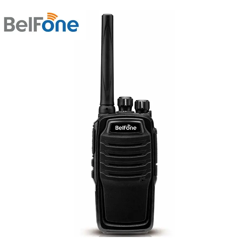 Rádio fm portátil de mão, rádio walkie talkie com duas vias