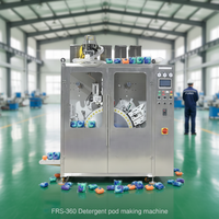 Machine d'emballage de film PVA pour la fabrication de capsules, dosettes, granulés, poudres, liquides et gels de lessive haute performance
