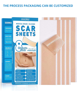 Keloid đi tấm trong suốt bao gồm silicon loại bỏ vết sẹo vá cho vết sẹo - Product Image 3