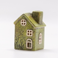 Céramique Petite Maison Table Ornement Vase Décor Printemps Collection Aromathérapie Bouteille Décor À La Maison