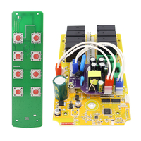 Control Remoto Inalámbrico de 6 Teclas de Velocidad Única con Bloqueo para Grúa y Camión Bomba de Concreto, con Tecnología Anti-Interferencia por Salto de Frecuencia