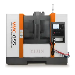 널리 사용되는 VMC855 VMC850 4 축 VMC 기계 수직 및 수평 밀링 머신 CNC 가공 센터