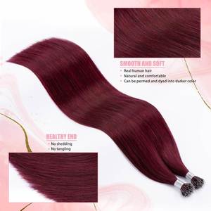 Extensions capillaires Nano Beads Body Wave 100% Cheveux Humains Remy Double Drawn Extensions Capillaires Invisibles à Anneaux Nano Vente en Gros Pointe Nano - Product Image 3