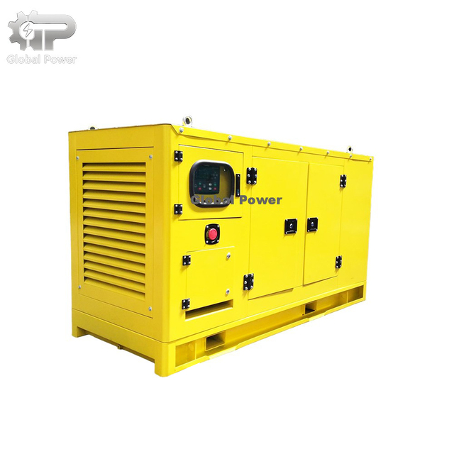 Industrial Diesel Generators 20Kw-200Kw Open Frame 50 Hz Power Plant Low Fuel Consumption 4 Cylinder Silent Type ATS