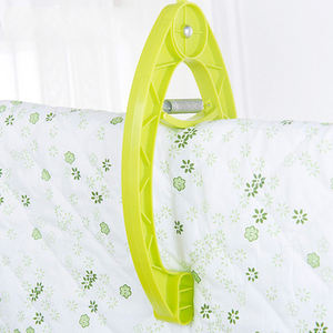 Séchoir à <span class=keywords><strong>linge</strong></span> durable en plastique PP écologique avec crochets et conception coupe-vent pour armoire et salle de bain 29x14.5cm - Product Image 1