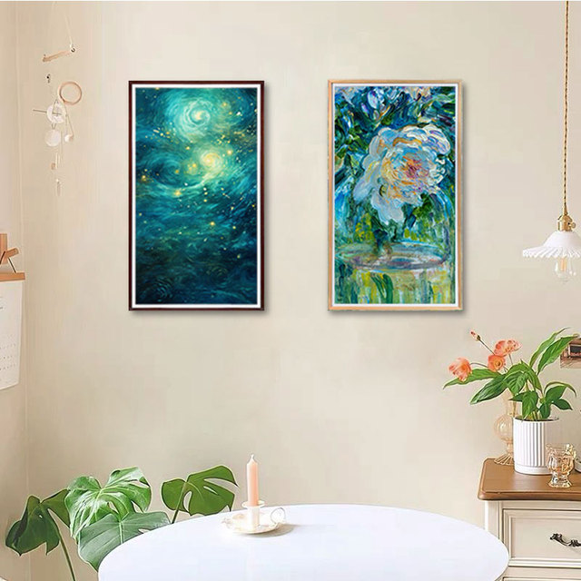 Customization Modern Digital Android Photo Display Digital Art Frame 55 Inch Electronic Digital Photo Frame