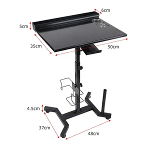 Herramientas de mesa de estación de trabajo grandes Premium ajustables para trabajo de tatuaje, taburetes de salón de belleza, bandeja de almacenamiento de servicio - Product Image 6