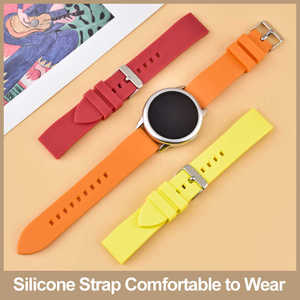 Correas de Reloj Deportivas de Silicona de 18mm 20mm 22mm con Liberación Rápida, Compatibles con Teléfonos Sumergibles - Product Image 2
