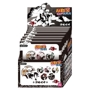 Caja de 12 unidades de coleccionables ninja de anime japonés al por mayor, Jandoon NA-RU Shinobi World Ethereal Vision, con insignia en relieve, tipo caja sorpresa - Product Image 3