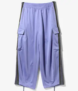 Needles Narrow Straight Leg Flare Sweat Pants Men Flared Needles Sweatpants Polyester Poly Wide Leg Needles Track Pants