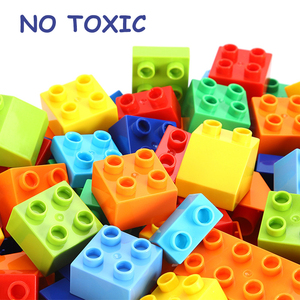 Büyük boy mermer yarış Run blokları labirent top parça yapı taşları plastik huni slayt bulmaca yarış pisti DIY uyumlu tuğla - Product Image 4