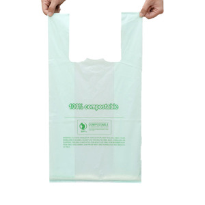 Bolsas de Plástico al por Mayor 2024, Bolsas de Compras de Plástico PP con Mensaje de Agradecimiento, Bolsas de Plástico Tipo Camiseta - Product Image 4