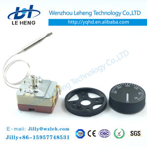 गर्म पानी के हीटर के लिए 1 वर्ष इलेक्ट्रिक संचालित A220v तापमान नियंत्रक केशिका थर्मोस्टेट - Product Image 3