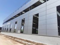 Bâtiment en structure métallique préfabriquée, atelier métallique pré-conçu, construction d'entrepôt industriel personnalisé
