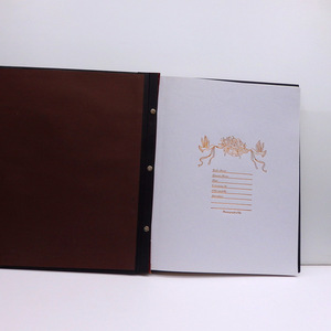 Álbumes de tapa dura de último diseño personalizados, álbum de fotos de madera personalizado, álbum de recortes de boda, álbum de fotos de madera familiar - Product Image 4