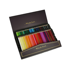 Lot de crayons de couleur en bois OEM/ODM personnalisés 72 couleurs pour dessin professionnel – <span class=keywords><strong>Prix</strong></span> avantageux - Product Image 1