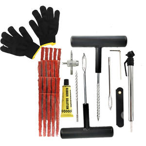 Kit de Reparo de Pneus - Kit de Reparo de Pneus Sem Câmara com Plugues de Reparo Fortes em Aço Carbono para Motocicleta - Product Image 2