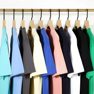 O-Neck Short Sleeve Cotton <b>T</b>-<b>Shirt</b> <b>Men</b> Oversized Solid Color Casual Jersey Fit tshirt Plain Dyed Breathable Knitted <b>T</b> <b>shirt</b> - Product Image 5