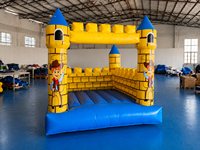 Structure gonflable commerciale pour enfants, idéale pour parcs d'attractions, fêtes foraines, événements, vente en gros, conception de logo personnalisée