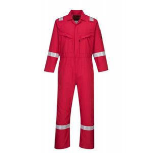 PORTWEST-Combinaison rouge argent AF73RER42 Araflame-Vêtements de travail résistants aux flammes EAN 5036108280117 - Product Image 1