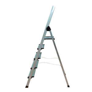 <span class=keywords><strong>Escalera</strong></span> Plegable <span class=keywords><strong>de</strong></span> Aluminio <span class=keywords><strong>de</strong></span> <span class=keywords><strong>5</strong></span> <span class=keywords><strong>Peldaños</strong></span>, Resistente y Ligera, con <span class=keywords><strong>Peldaños</strong></span> Anchos Antideslizantes, <span class=keywords><strong>Escalera</strong></span> Compacta Tipo Espiga para Bricolaje en el Hogar - Product Image 3