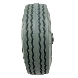 2.80/2.50-4 Inch Solid Pu Foam Tire <b>Flat</b> Free For Handcarts Industrial Use - Product Image 5
