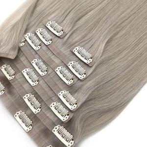 <span class=keywords><strong>Clip</strong></span> di trama della pelle dei capelli allineata In estensione capelli - Product Image 5