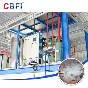 商用フレーク製氷機10トン大容量エンジンポンプモーター簡単操作 - Product Image 3