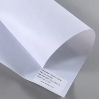 Prix du fabricant Bannière flexible en PVC brillant laminé frontlit rétroéclairé pour la publicité en rouleau
