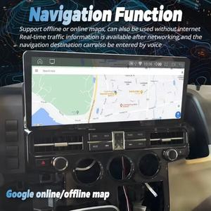 Radio para Auto de 15.6 Pulgadas para Toyota Hiace Granvia 2019, Navegación GPS, Reproductor de Video, Radio para Auto Android, Pantalla Multimedia CarPlay, 4G HU - Product Image 2