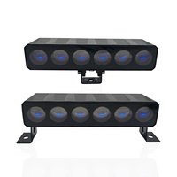 2 projecteurs LED pour voiture avec DRL 12V 24V, feux de conduite LED, feux antibrouillard, feux auxiliaires externes pour véhicule tout-terrain, camion CP6