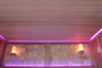 Sauna Luar Ruangan MEXDA, Spa Mandi Mewah, Ruang Sauna Kayu Cedar Merah, Rumah Uap Kering, Sauna untuk 4/5/6 Orang, Harga Sauna WS-1502