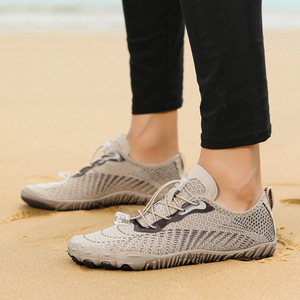 Zapatos de Agua con Parte Superior de Malla, Suela de Goma Antideslizante, Unisex, para Playa, Verano, Punta Cerrada, Entresuela de EVA - Product Image 3